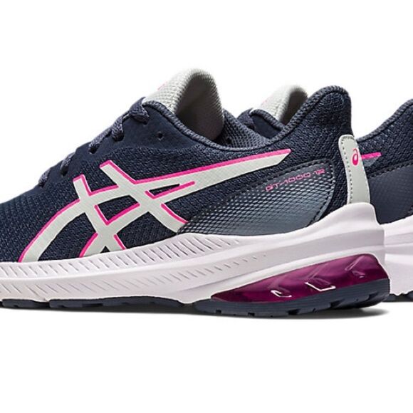 ASICS GT-1000 12 GRADE SCHOOL sneakers size 6 Tarmac/Pure Aqua NWT in box‎ - Picture 3 of 14